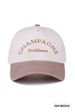 Load image into Gallery viewer, Champagne Problems Baseball Hat  in 3 Colors

