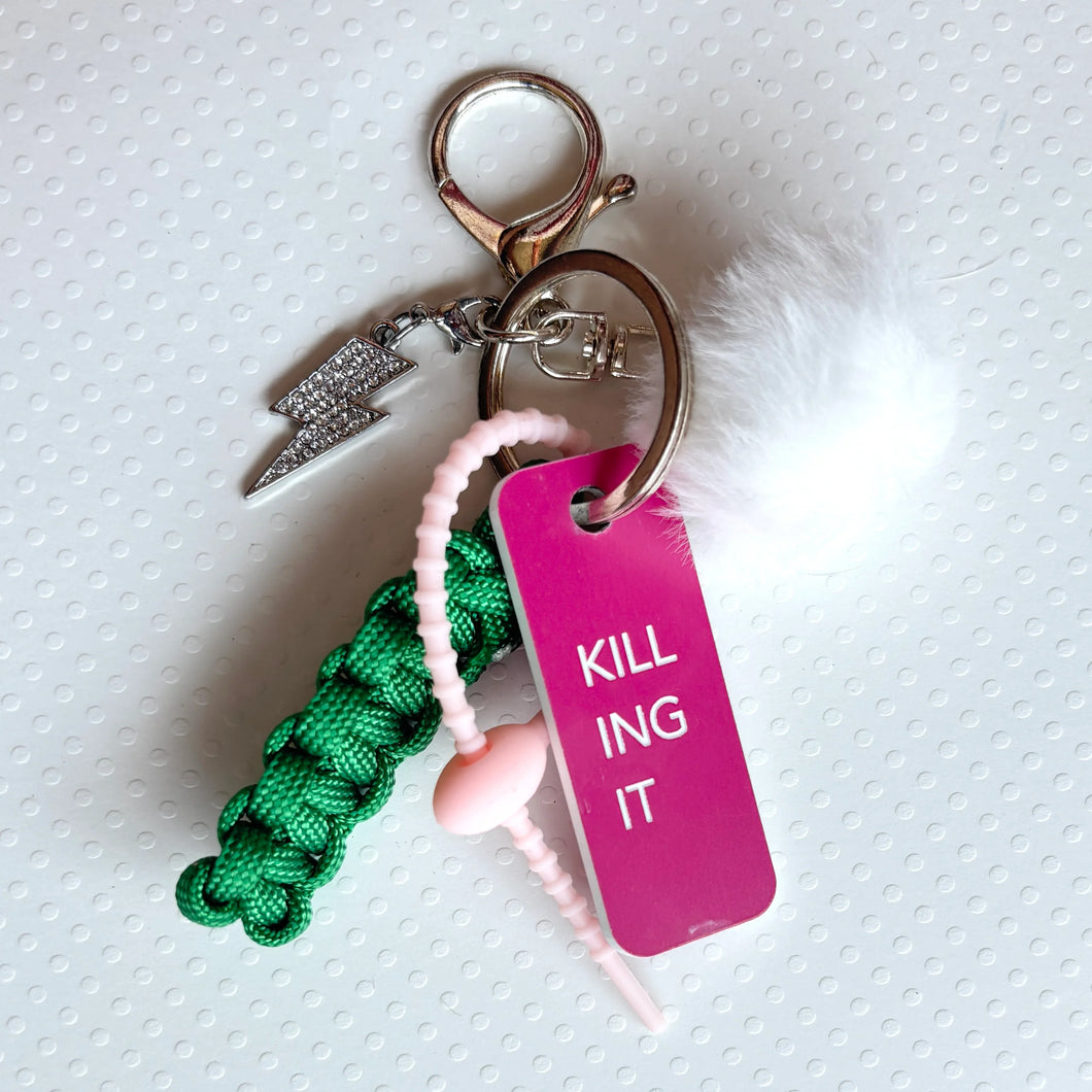 KILLING IT Bag Charm by Kommentarie