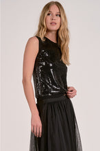 Load image into Gallery viewer, Black Sequin Top
