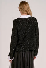 Load image into Gallery viewer, Sparkle Sweater with Collar
