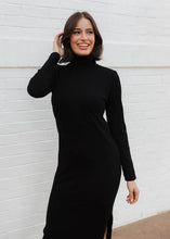 Load image into Gallery viewer, Seamless Long Sleeve Mock Neck Dress

