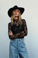 Load image into Gallery viewer, Free People Lady Lux Layering Top in Black
