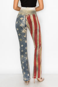 American Flag Yoga Pant