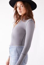 Load image into Gallery viewer, Free People The Rickie top in Gray Haze
