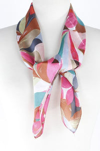Bright Floral Scarf
