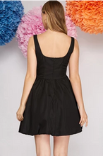 Load image into Gallery viewer, Bubble Dress in Candy Pink &amp; Black
