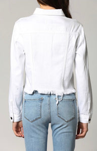 RESTOCK! Our Best Selling Denim Jacket now in WHITE