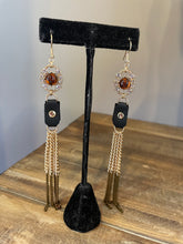 Load image into Gallery viewer, Jeweled Tassel Earrings
