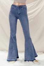 Load image into Gallery viewer, High Waist Flare Denim
