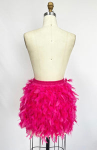 Feather Skirt-Size Large Left
