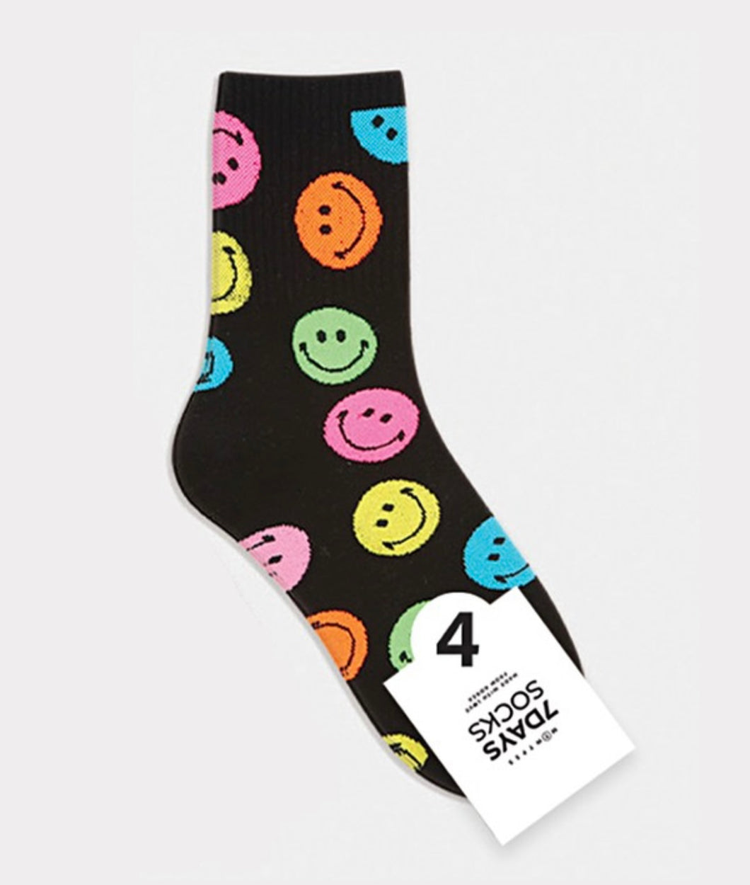 Color Smiley Socks