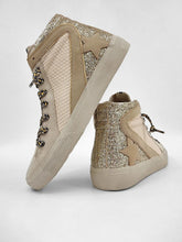 Load image into Gallery viewer, Roxanne Bone Snake Hi Top Sneaker-Sizes 6.5, 7 &amp; 7.5 Left

