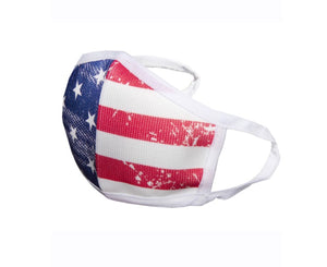 Child American Flag Mask