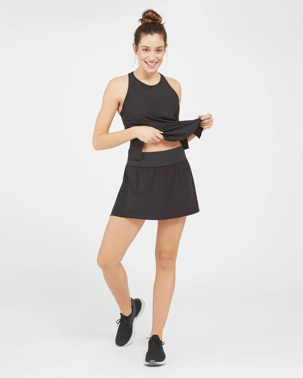 RESTOCK! SPANX Get Moving Skort in Black and White – AH Collection