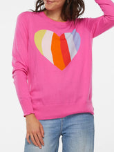 Load image into Gallery viewer, Zaket &amp; Plover Bubblegum Heart Sweater
