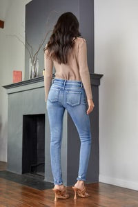 KANCAN THEA MID RISE SUPER SKINNY JEANS